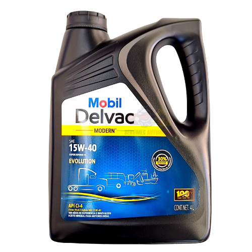 ACEITE 15W40 CI4 MOBIL 4L